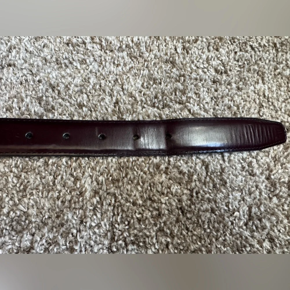 L.L. Bean Men's Brown Leather Belt